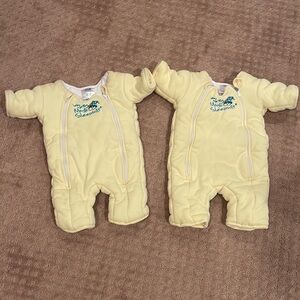 Magic Merlin Sleep Suit Yellow available size  3-6 & 6-9